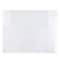 JAM Paper Clear Frost Plastic Portfolio with Circular Tuck Flap Closure 8.5" x 6.5"